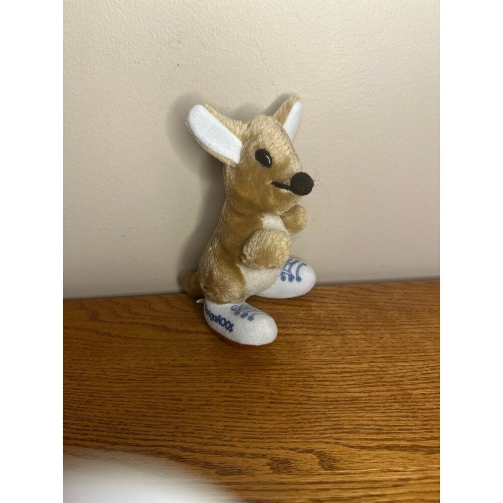 KangaRoos Shoes Kangaroo 7" Plush Stuffed Animal Toy Vintage Advertising